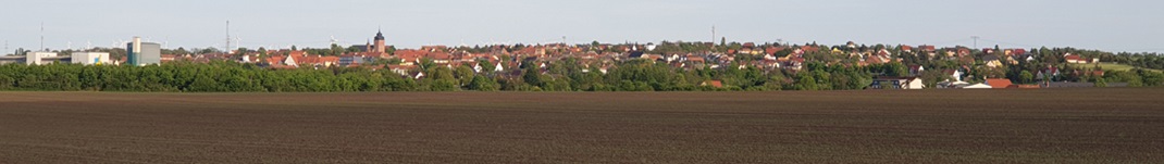 Panorama Ansicht Könnern